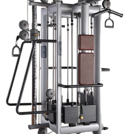2020 multi gym equipment fitness&body building machine pin loaded weight stack Cable Jungle 4 Station
