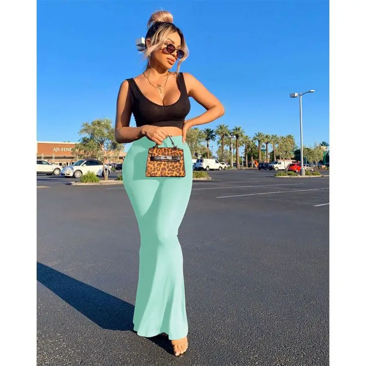 Solid color female street wear ruffle sleeve V-neck top and skinny pant matching womens clothing 2 piece jogger set women