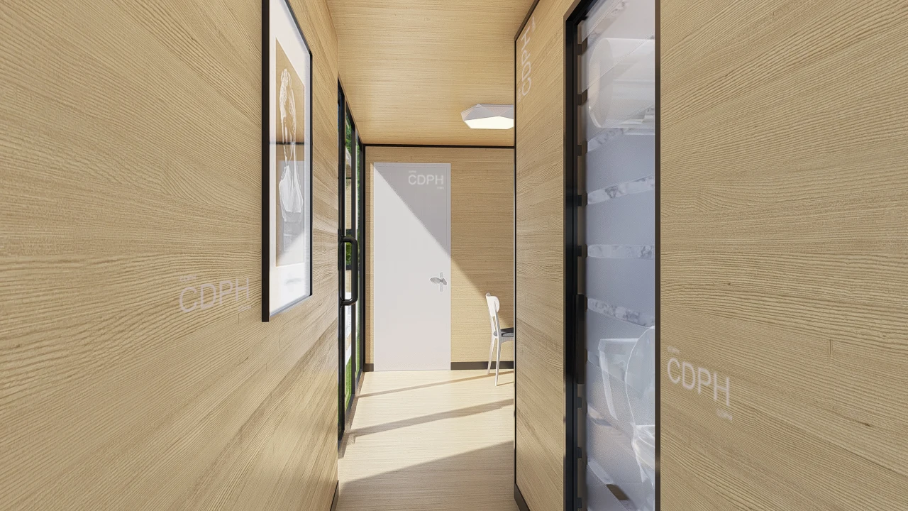 CDPH Luxury Residential Container House Prefab Cabin Container House