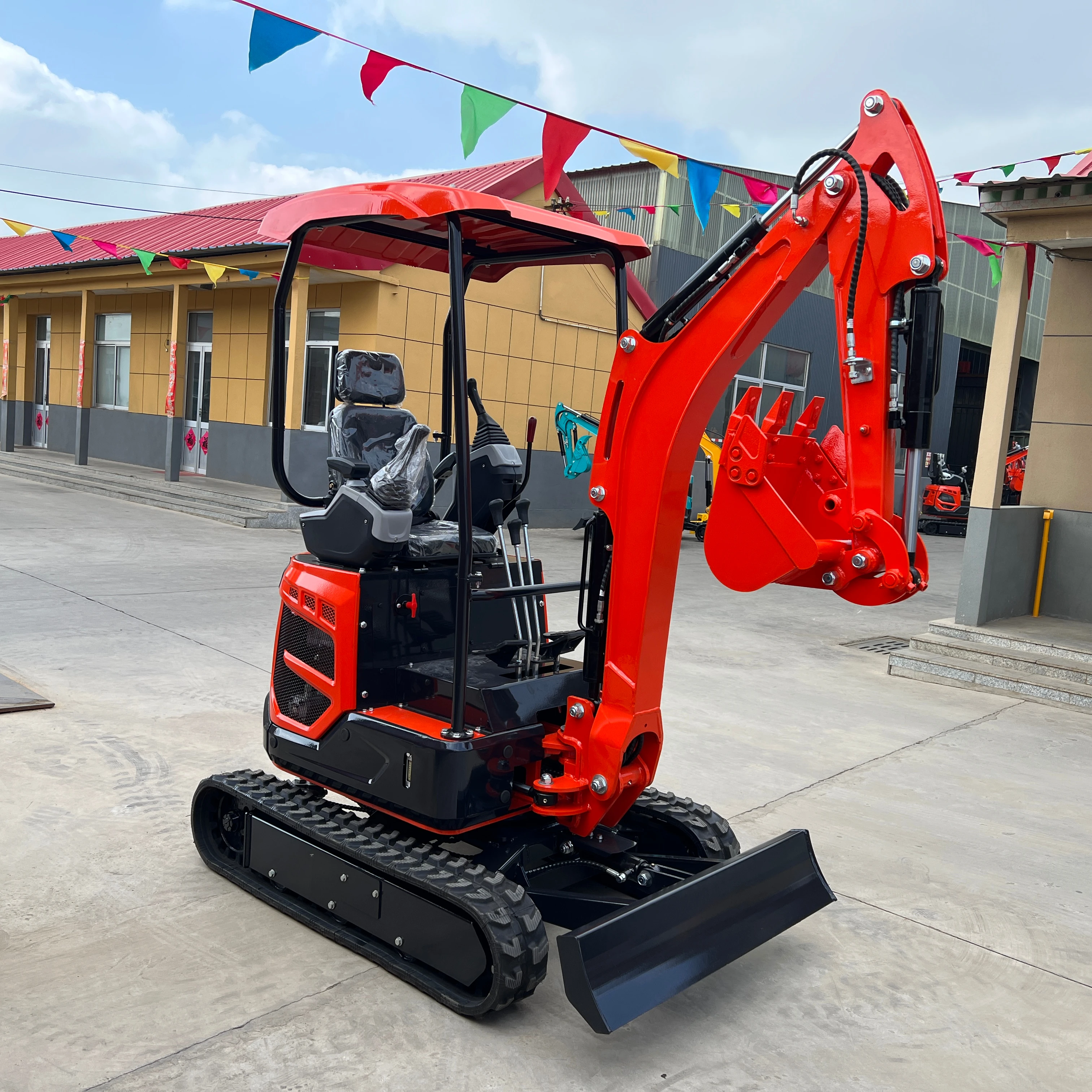 FREE SHIPPING!!1.5ton 1.7ton 1.8ton mini excavator 1800kg small digger  for sale EPA/EURO V/CE