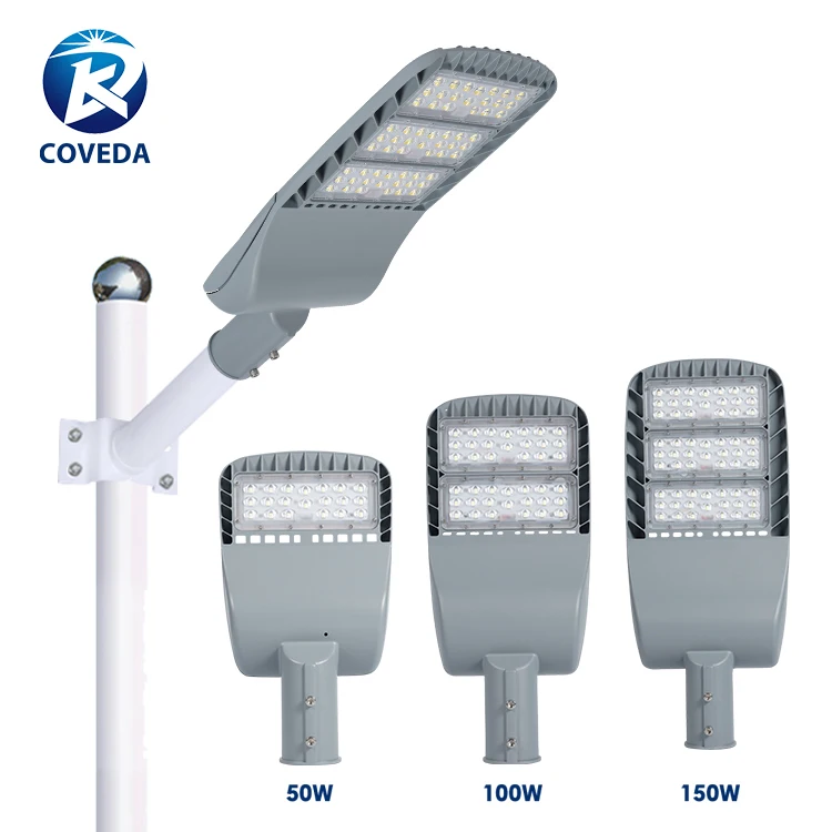 OEM/ODM Easy to install Die Casting Aluminum Waterproof IP66 50w 100w 150w Engineering Smd Led Street Light