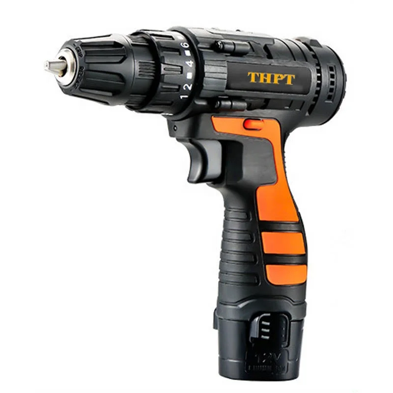 THPT Wholesale 12V Brushless Cordless Impact Screwdriver OEM Portable Electric Screw Drivers