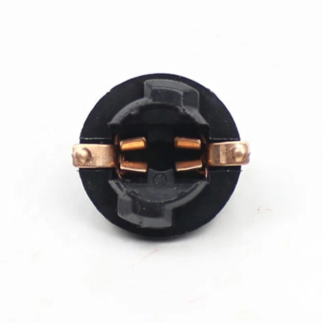 W5W T10 Wedge V2 Small Bulb Indicator Light Lamp Holder Plastic Black Car Instrument Panel Lamp Light Base Socket