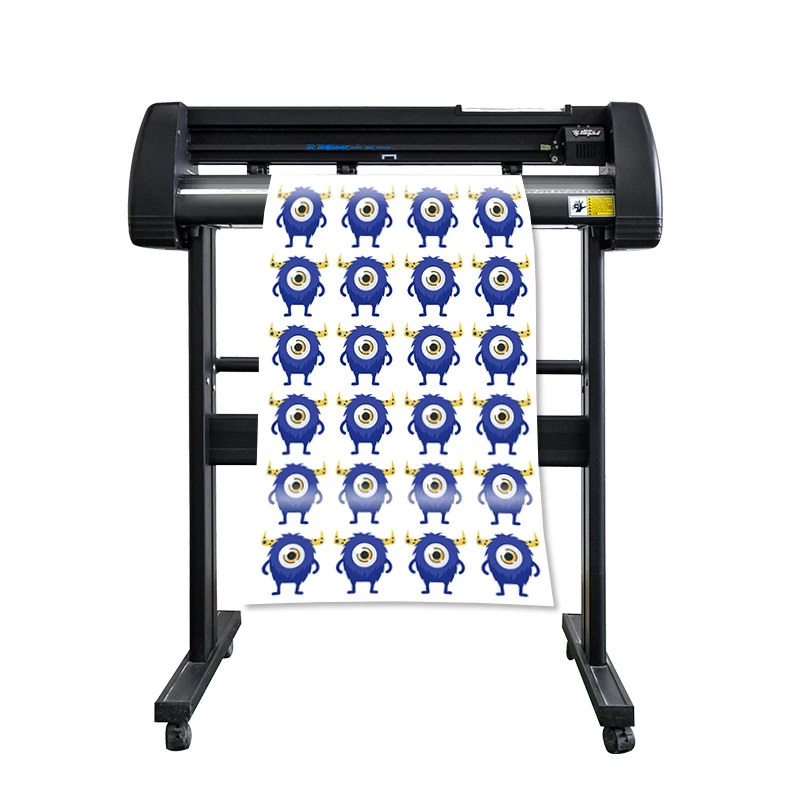 Yinghe 720J 2ft Vinyl Cutting Plotter 720cm no contour High Speed Sticker Cutter with Art Cut Software Cutting Machine