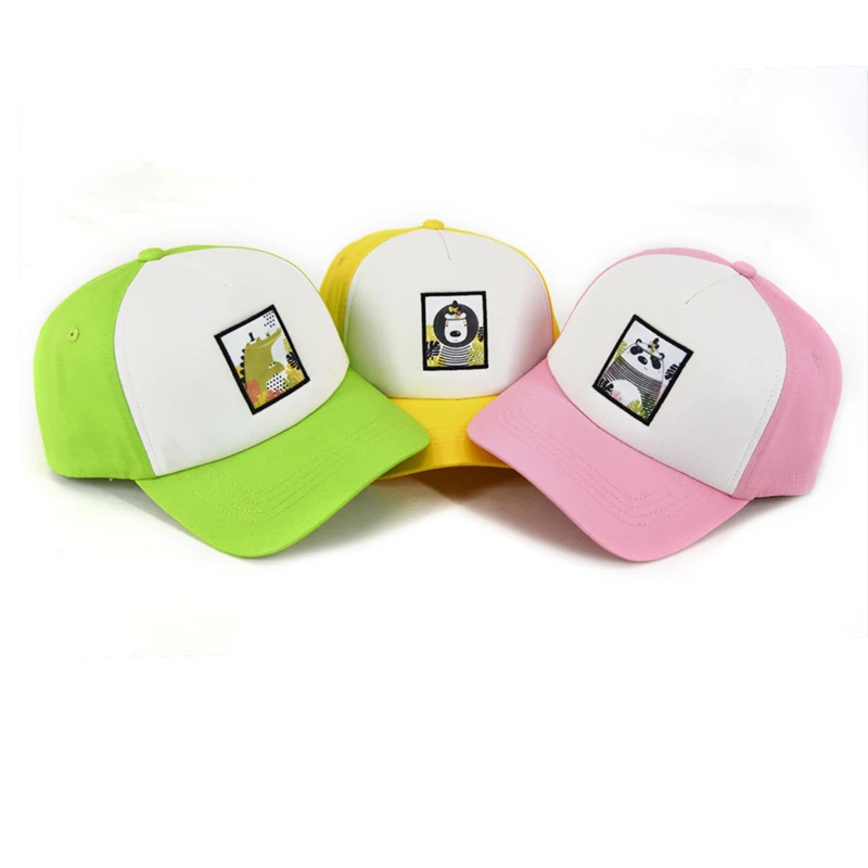 Изготовленные на заказ двухцветные бейсбольные кепки с узором 5 панелей