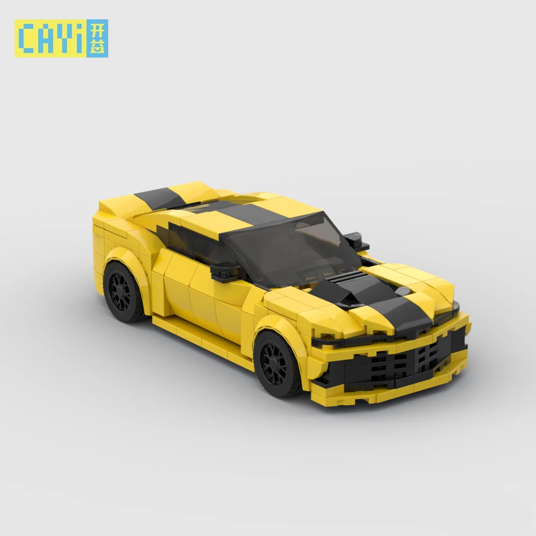 CAYI MOC Car Building Block Sets DIY Technic Block Classic Racing Car Set Mini Model Car Assembly Technical Brick Toys For kids