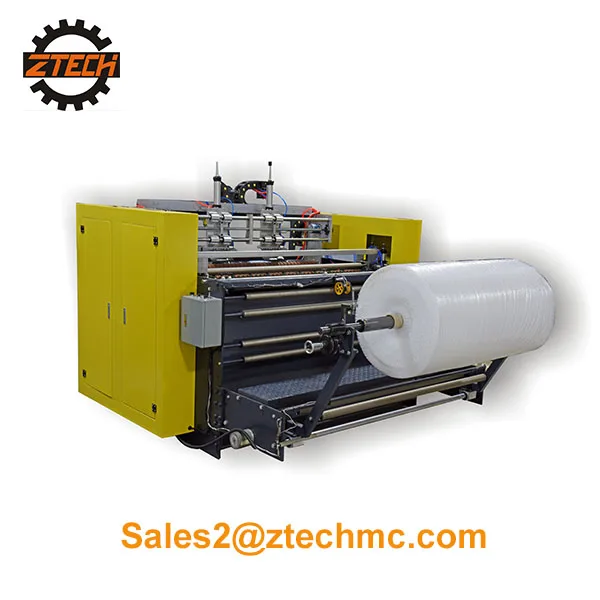 Originally Designed 3mm 5mm Thickness Coreless Air Bubble Film PE Faom Rewinder Machine