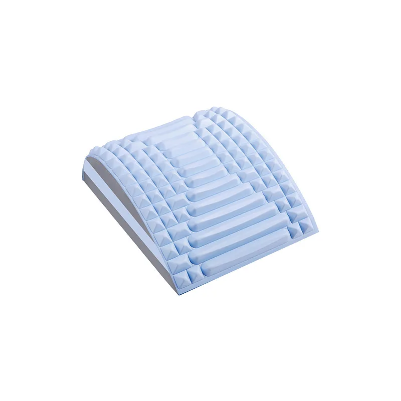 Portable solid-color EVA neck stretcher multifunction back lumbar correction AB pad with massage