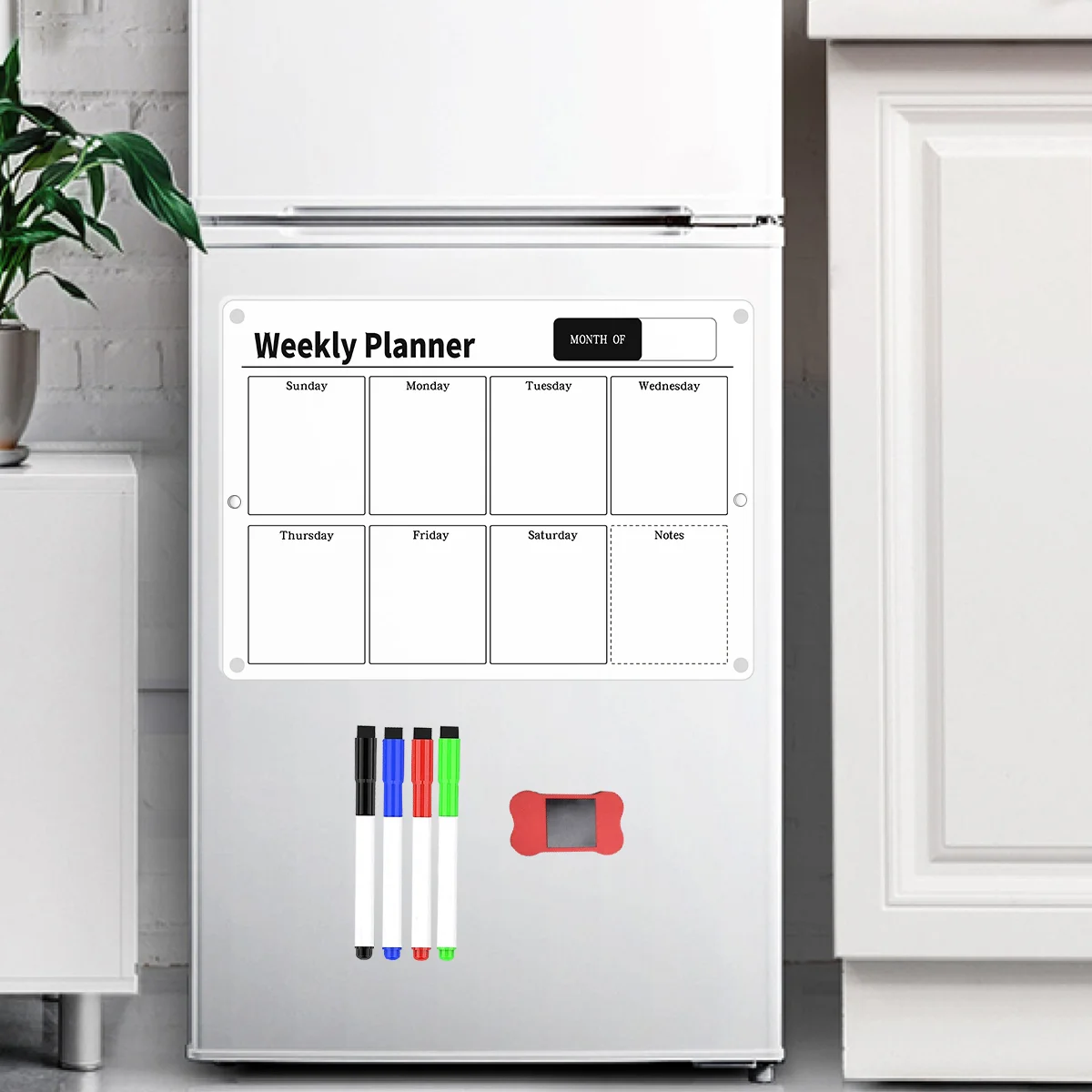 Custom Print Calendar Acrylic Dry Erase Board Customized Picture Calendar