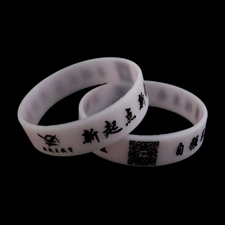 New design promotional decorative silicone wristbands black lives matter bracelets custom debossed ink filled silicone wristband