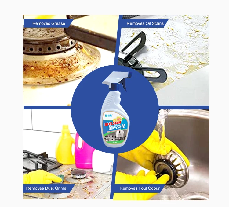 Oven degreaser spray Tough Oil Stains Remover Hood Cleaning Spray Kitchen Bubble Cleaner Cleaner Degreaser Spray Stain Remover
