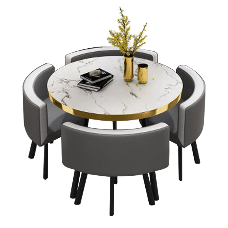 High Cost-Effective High Standard Coffee Table Black Dining Table Luxury Tea Table
