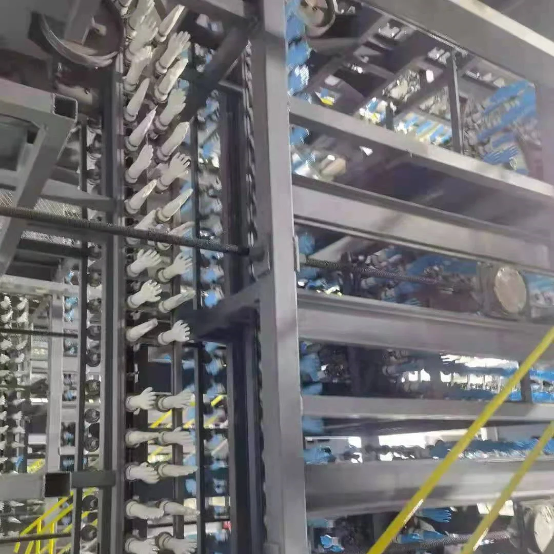 High yield latex nitrile glove manufacturing machine Automatic latex glove production line