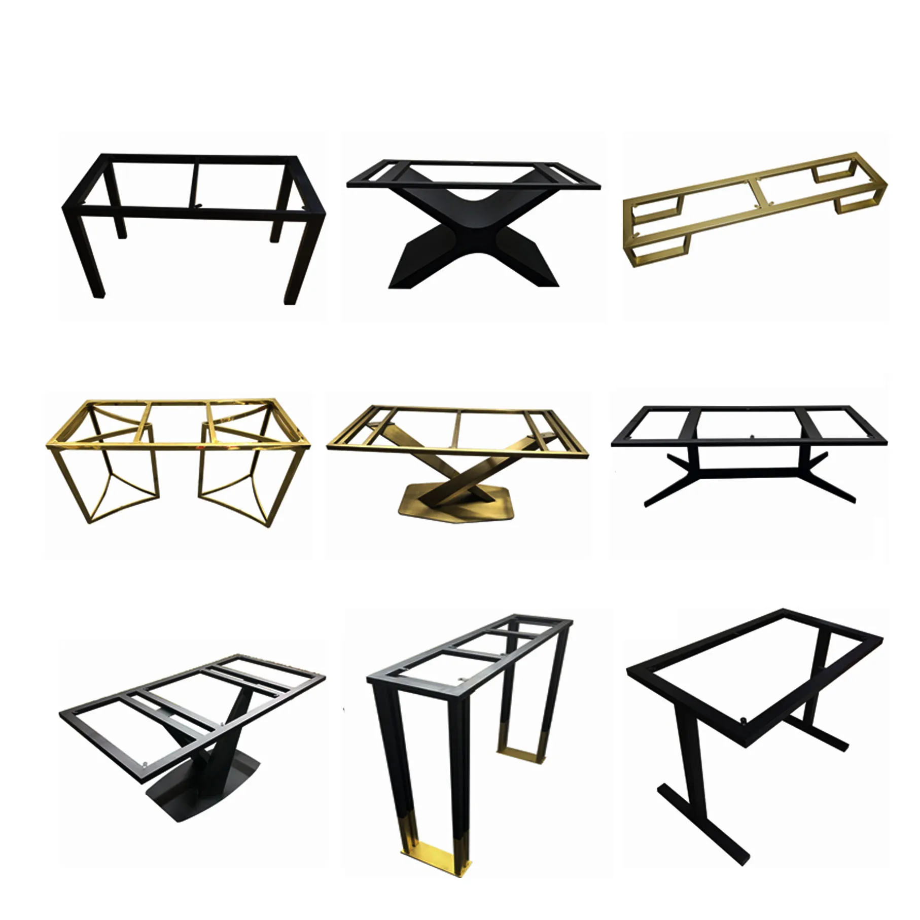 Durable Coffee Table Bench Legs Cast Iron Bench Dining Furniture Bench feet For Coffee Table