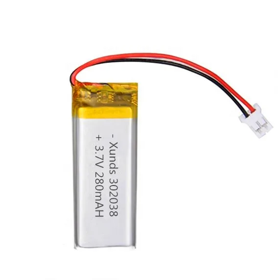 803033 850mah 3.7v thin cheap lithium  ion charge battery cells pack battery for smart watch golf cart