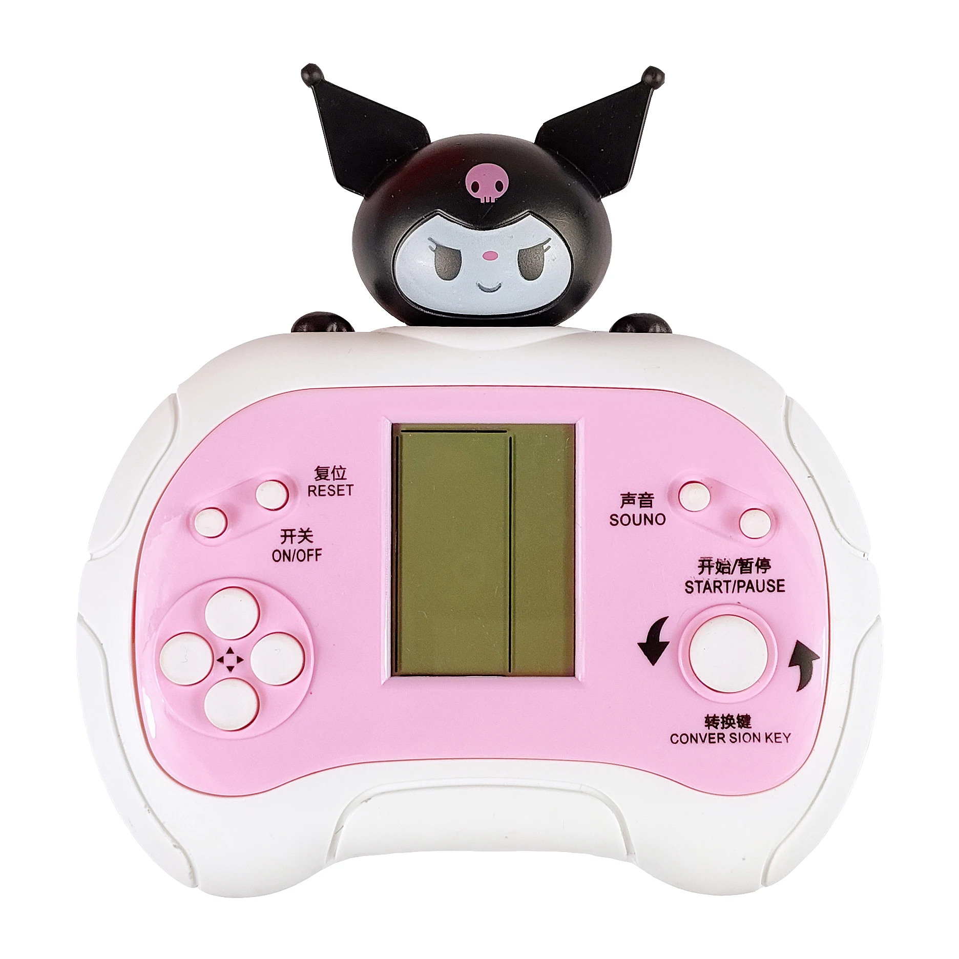 Cross-border Tetris handheld games fun big screen press music classic nostalgia puzzle toys wholesale