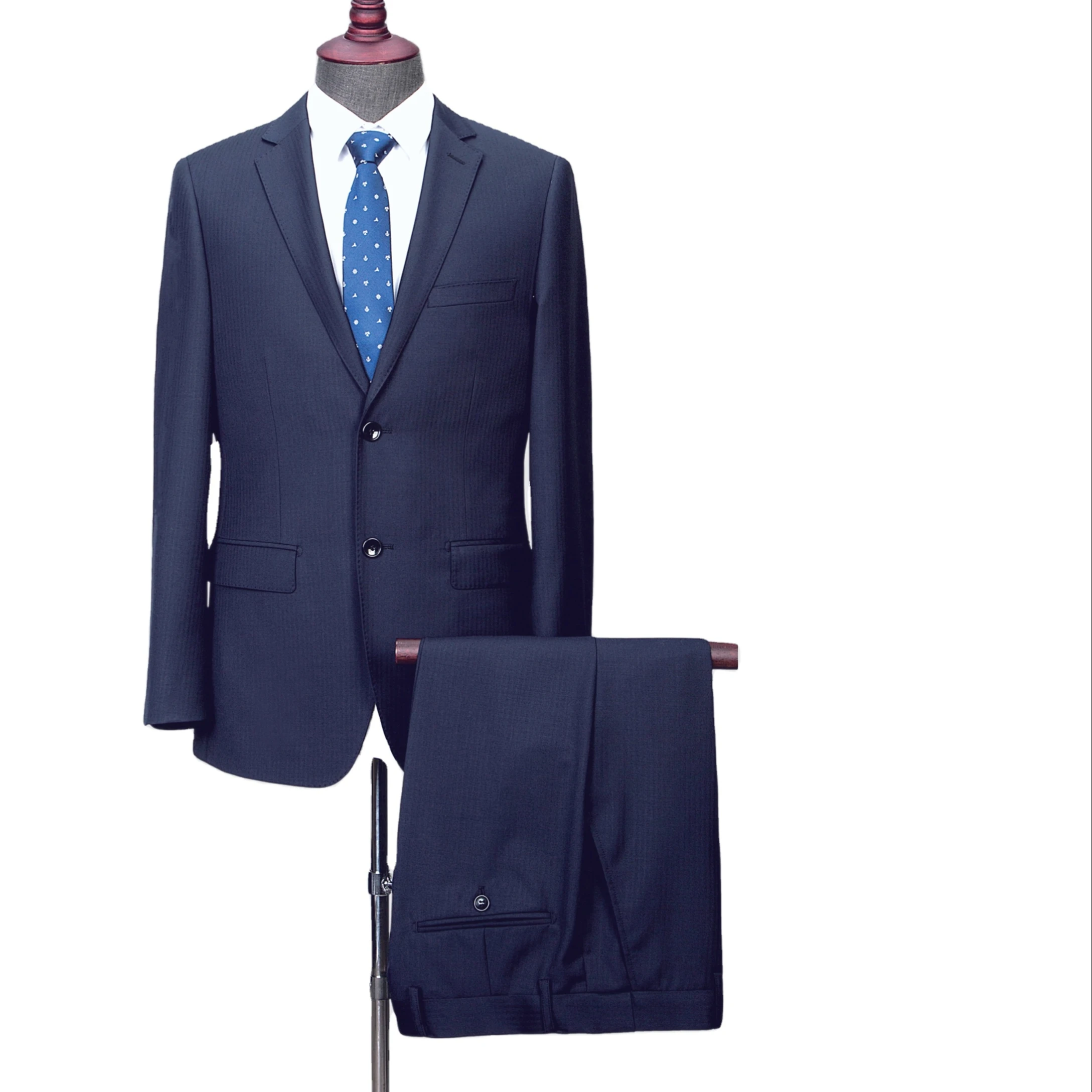 high quality custom suits slim fit mens luxury business men suits 3 pieces shirt suit trouser pants set