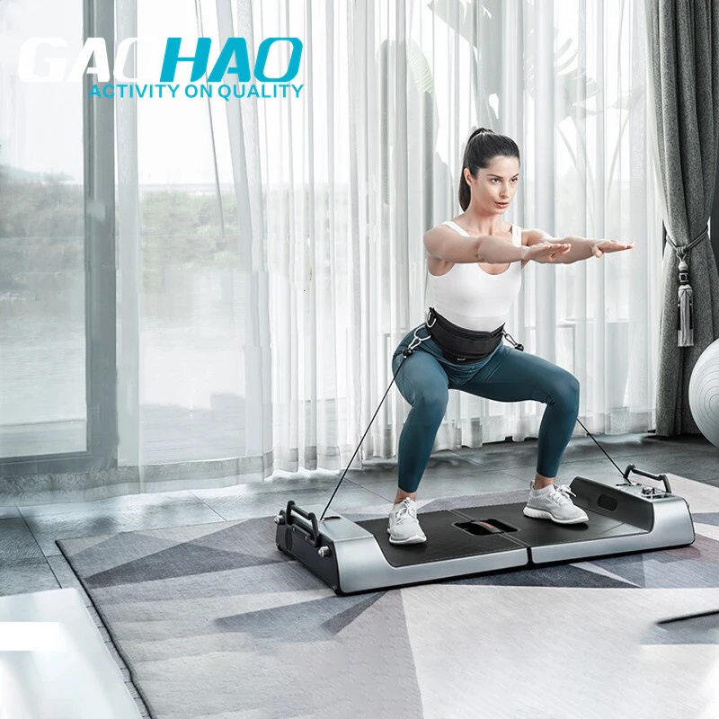 GAOHAO Home Body Building Cable  Multifunctional Power Rack With Weight Lifting Training Gym Smith Machine