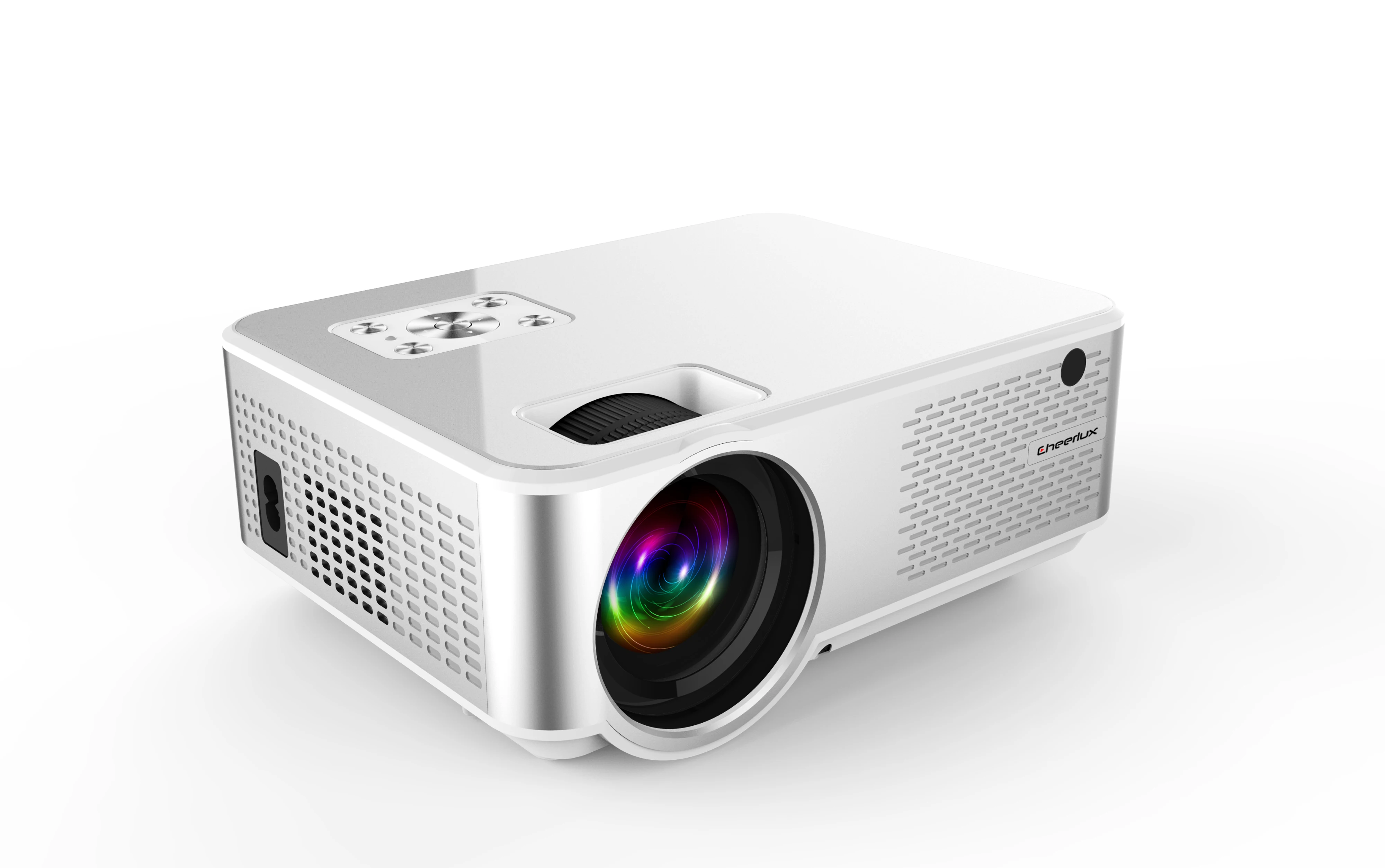 Smart WiFi Portable LCD Projector 1280x720 HD Led Mobile Phone Proyector Video Home Cinema Beamer with Screen Handle bag