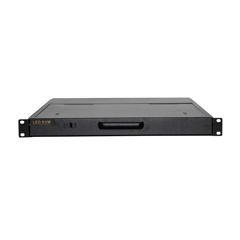 
Chinese cheap 17inch VGA LCD KVM Switch Console of 1U Rackmount KVM Drawer with VGA/USB cable kvm console 