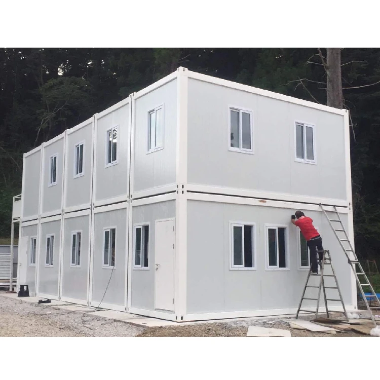 20ft two story linkable suite bedroom single studio prefabricated construction house office in flat pack