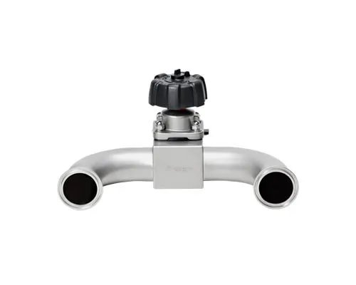 DONJOY Sanitary Stainless Steel Three-Way Diaphragm Manual Pneumatic Valve GM-UB/UC Factory Price Flow Control Equipment