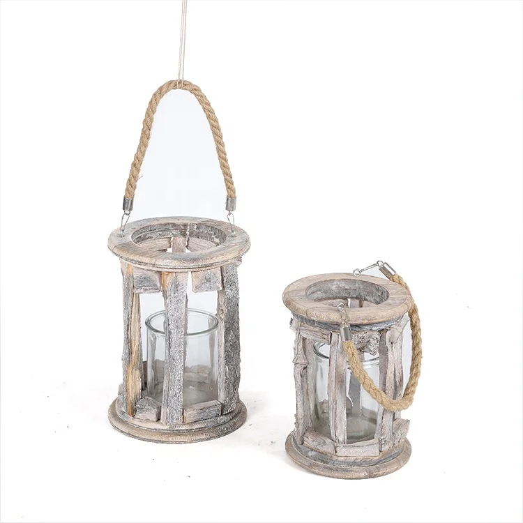 
Decorative Nordic Wooden Candle Holders Wood Candlestick For Home 