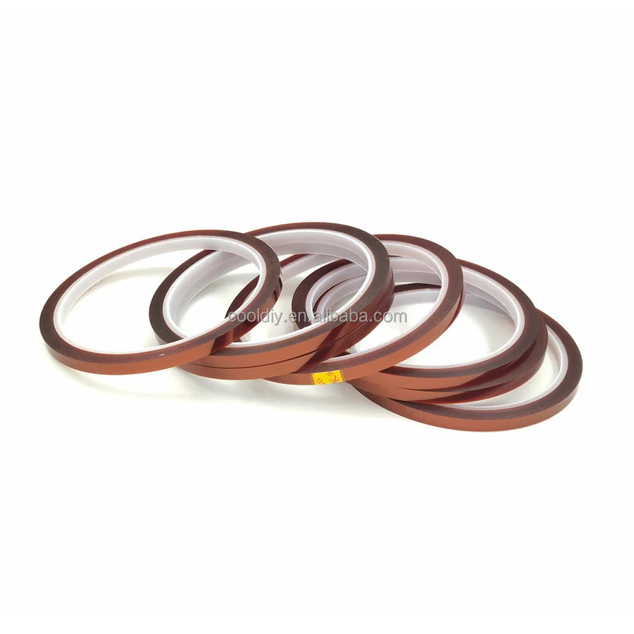 5MM*33M High Temperature Tape Resistance Heat/Hot Tape No Residue Heat Resistance Tape For Heat Transfer Printing