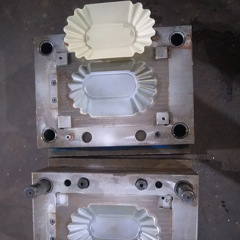 Food Grade PP Plastic  Snack Serving Tray Oval Plate Coffee Cupping Tray Capacity of 450G Coffee Bean Plate