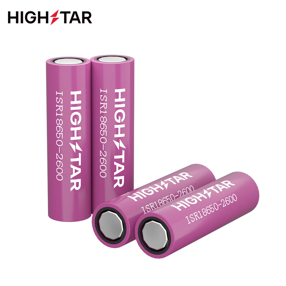 HIGHSTAR 3.7v 2600mah Lithium Li-ion Rechargeable Icr 18650 Li Ion Battery Cell With China Factory Price