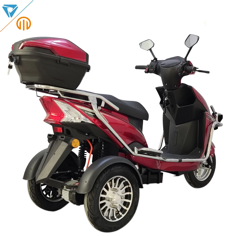 Vimode 2022 factory outlet 60v 1000w 3 wheel adult electric engine tricycle in high quality