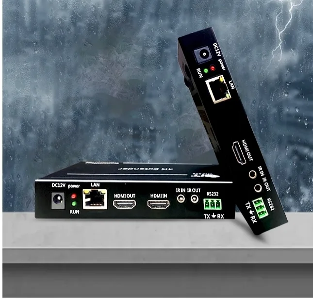 Hot Selling Support 4K 30Hz 8K Rj45 To Hdmi Cat6 70 100 Meters Hdmi Video Extender