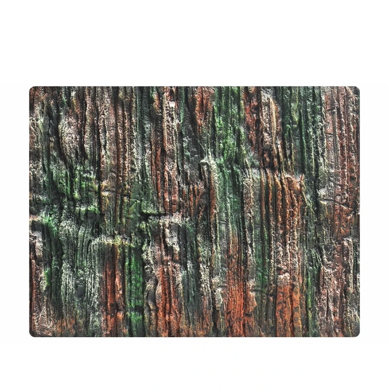 Small MOQ 3D Foam Reptile Decoration for Aquarium Fish Tank Plastic Background Board for Home Use Supermarkets e-commerce Stores