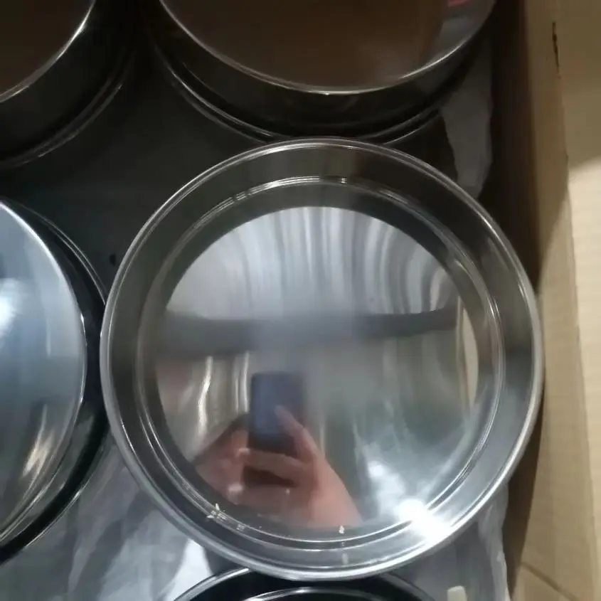 Manufacturers custom 304 stainless steel food grade kitchen flour sieve for baking fine screening