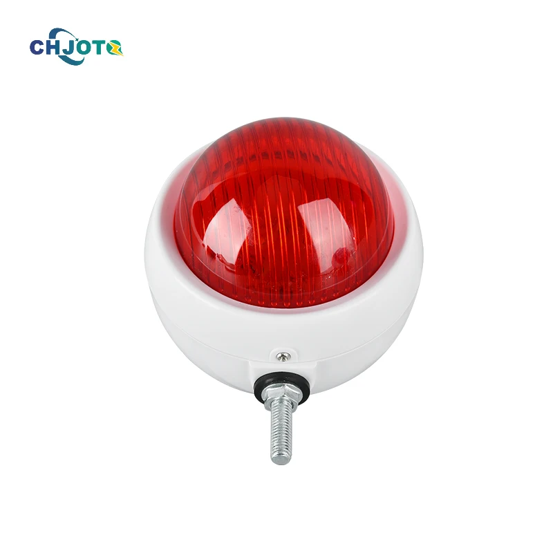 Blue  front LED strobe warning flash lights DC 12V 24V Motorcycle Mount Oval Flashing Beacon Lights for Motorcycle