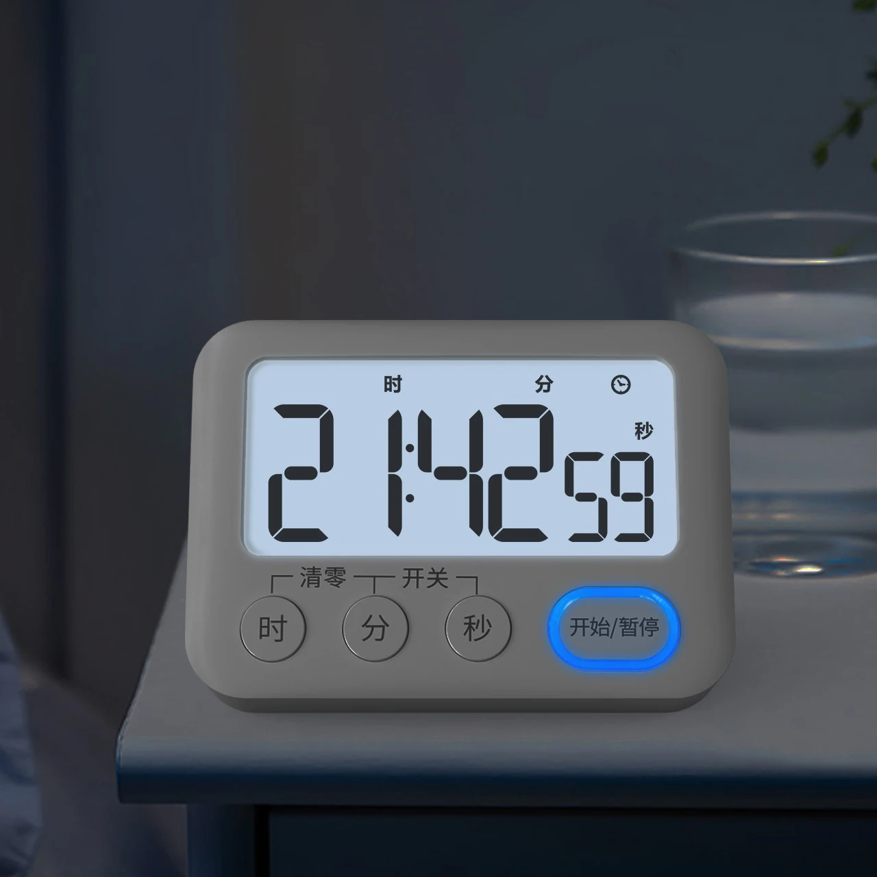 clock and timer function easy to carry kitchen gadgets productivity timer digital kitchen timer