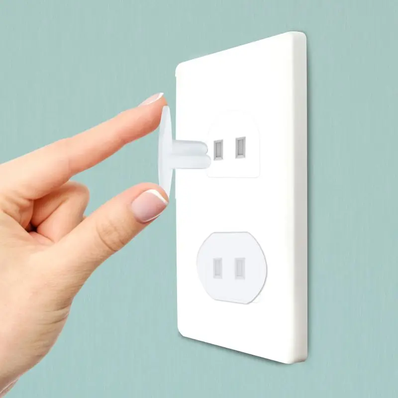Probebi OL001 Two Pin Electric Socket Guard Kids Power Plug Cover For Baby Safety