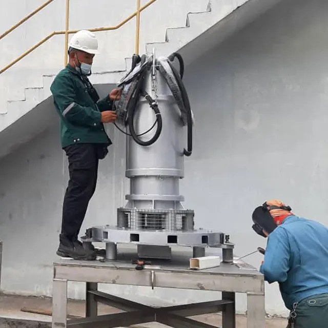 Industrial Submersible Jet Aerators , Teco Motor Aquaculture Aerators