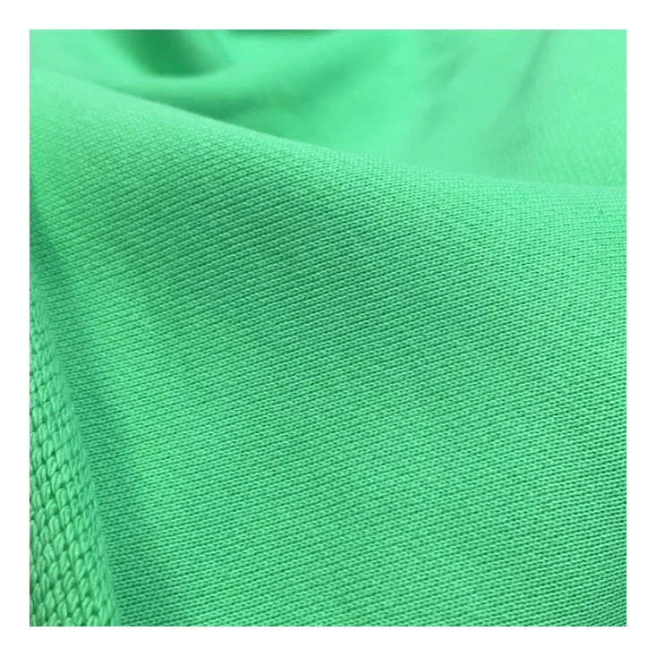 430gsm heavy weight 100% cotton two threads footer french towel terry fabric