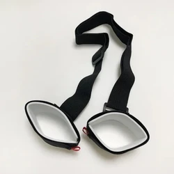 Ski Strap and Pole Carrier, Snow Boot Ski Gear Carrier with Adjustable Durable Shoulder Sling