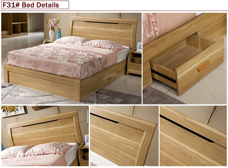 Bed Room Furniture Modern Single Bed
