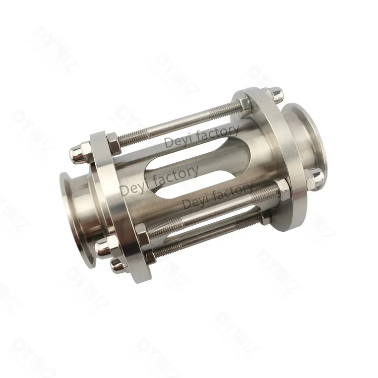SMS 3A Stainless Steel Hygienic Butt Weld Sight Glass