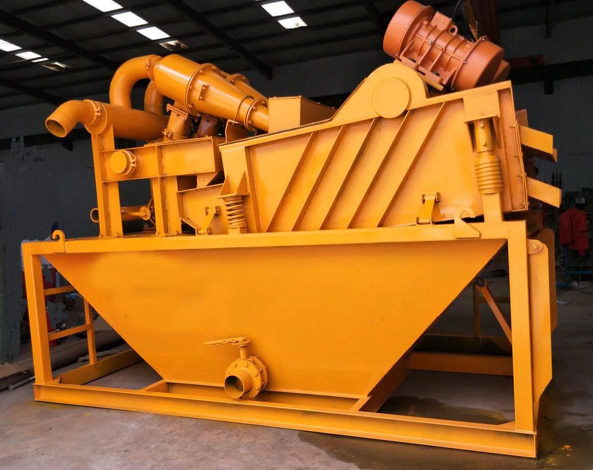 Desanding Plant for pile drilling - Decanter centrifuge