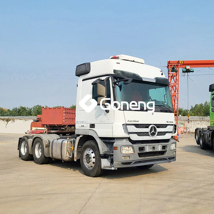used mercedes benzs truck rear tipper semi trailer 4 3 axles ennd hydraulic dump trailer for sale