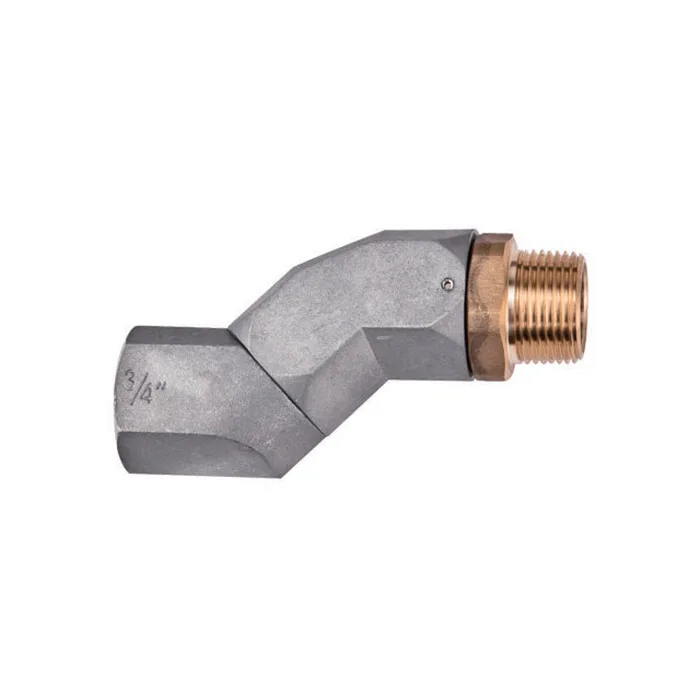 3/4 Inch Fuel Hose Swivel 360 Rotating Connector for Fuel Nozzle Multi Plane Fuel Plane Swivel