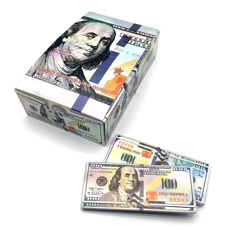 bros new product dollar style custom logo brand smoking tobacco rolling paper
