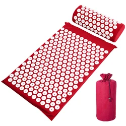 Акупрессурный коврик для ног, акупунктурный коврик, акупрессурный набор, лотос, акупрессурный коврик и набор подушек от производителя
