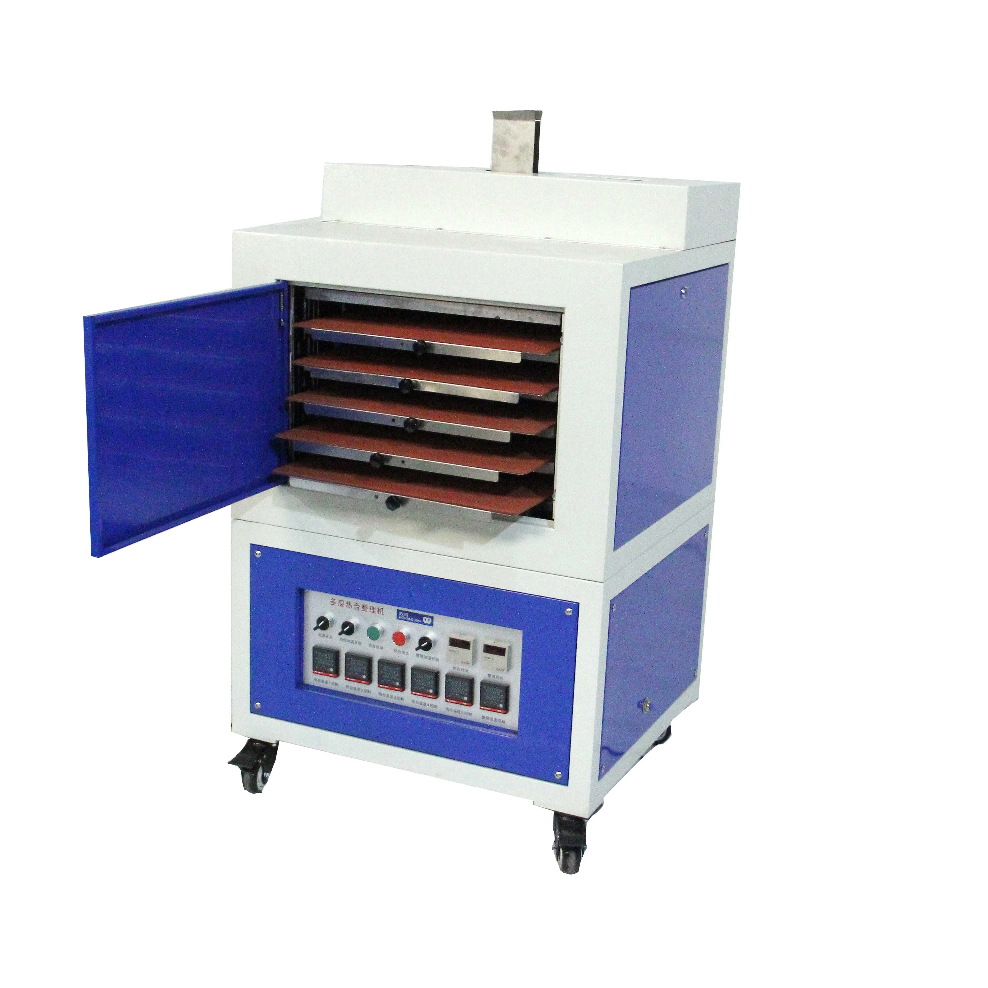 Double 100 Pneumatic Binding Multi Hot Pressing Machine For Digital Color Printing