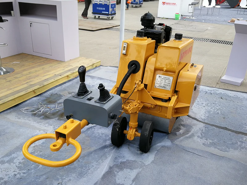 ZZH-08H Car type 1-ton 3-ton small double drum roller, fully hydraulic double drive vibrating lawn asphalt road roller