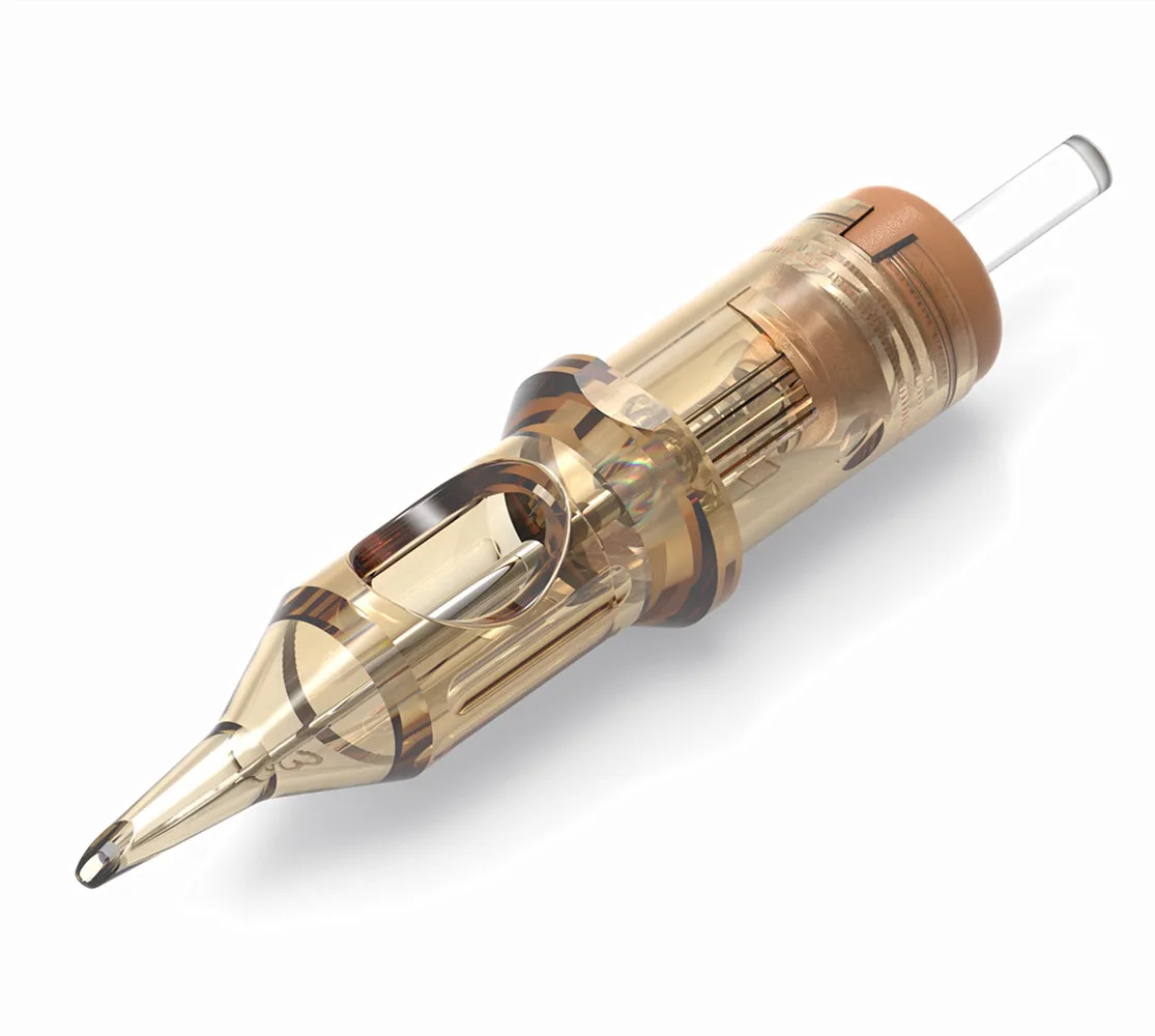 1P 3P 5 pins Long Taper Tattoo Needles Wholesale Price Permanent Makeup Cartridges for PMU Tattoos